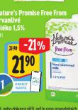 NATURES PROMISE FREE FROM TRVANLIV MLKO 1,5%