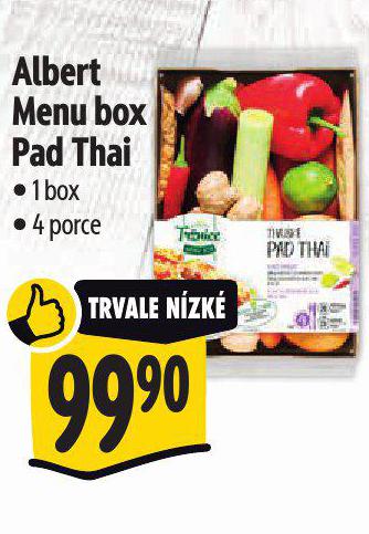MENU BOX PAD THAI