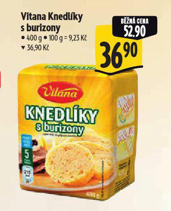 VITANA KNEDLKY S BURIZONY