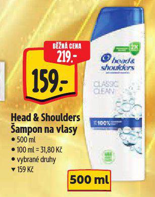 HEAD A SHOULDERS AMPON NA VLASY