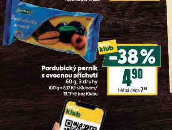 PARDUBICK PERNK S OVOCNOU PCHUT