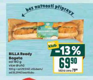 BILLA READY BAGETA