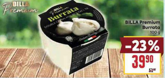 BILLA PREMIUM BURRATA