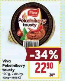 VIVA PEKELNKOVY TOUSTY