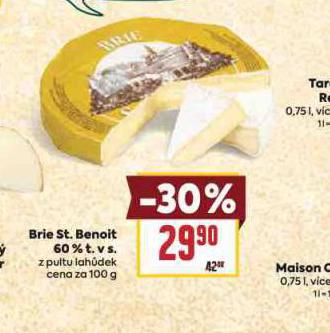 BRIE ST. BENOIT 60%
