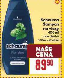 SCHAUMA AMPON NA VLASY