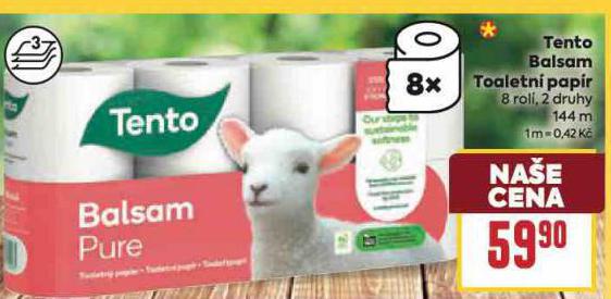 TENTO BALSAM TOALETN PAPR