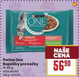 PURINA ONE KAPSIKY PRO KOKY