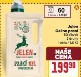 JELEN GEL NA PRAN