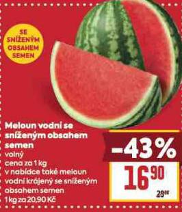 MELOUN VODN SE SN͎ENM OBSAHEM SEMEN