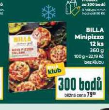 BILLA MINIPIZZA 12 KS
