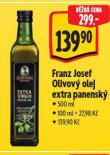 FRANZ JOSEF OLIVOV OLEJ EXTRA PANENSK