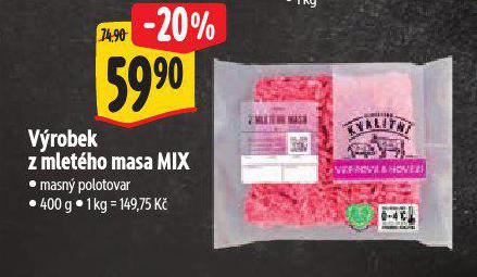 VROBEK Z MLETHO MASA MIX