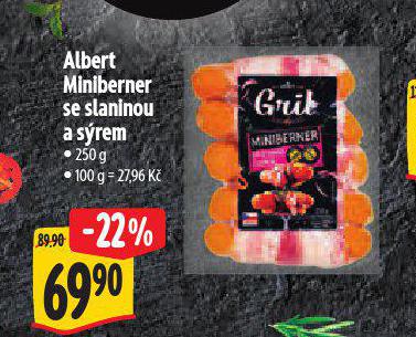 MINIBERNER SE SLANINOU A SREM