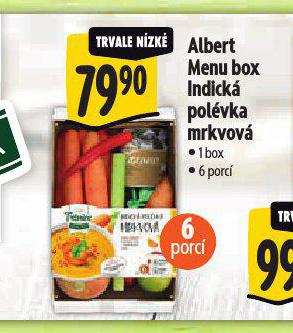 MENU BOX INDICK MRKVOV POLVKA