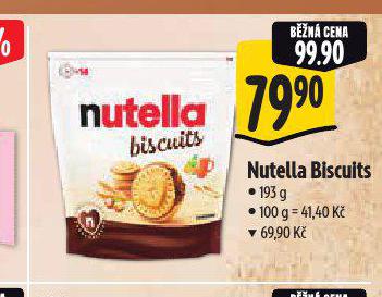 NUTELLA BISCUITS
