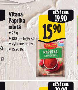 VITANA PAPRIKA MLET