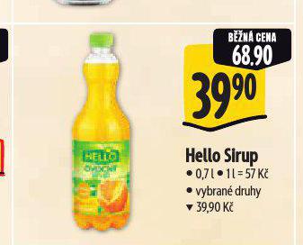HELLO SIRUP