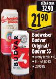 PIVO BUDWEISER BUDVAR