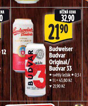 PIVO BUDVAR 33