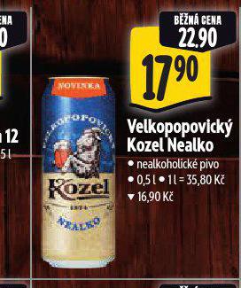 PIVO VELKOPOPOVICK KOZEL NEALKO