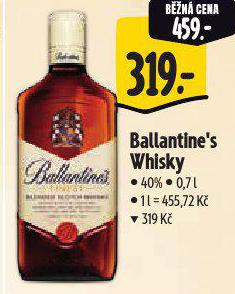 BALLANTINE'S SKOTSK WHISKY