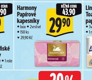 HARMONY PAPROV KAPESNKY