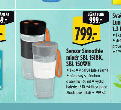SENCOR SMOOTHIE MIXR