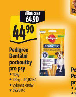 PEDIGREE DENTLN POCHOUTKY PRO PSY