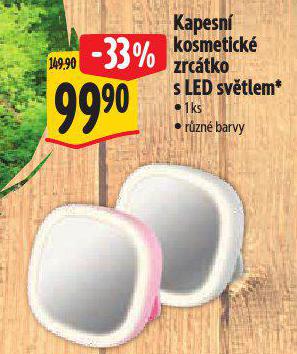 KAPESN KOSMETICK ZRCTKO