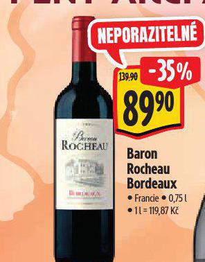 BARON ROCHEAU BORDEAUX