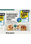RUSTIKLN BAGETA S PLTKY KUECHO MASA A SREM CHEDDAR