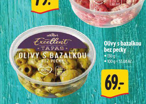 OLIVY S BAZALKOU BEZ PECKY