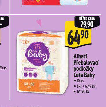 PEBALOVAC PODLOKY CUTE BABY