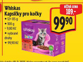 WHISKAS KAPSIKY PRO KOKY