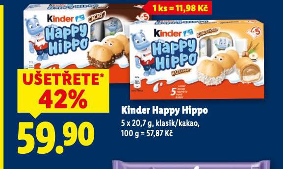 KINDER HAPPY HIPPO