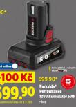PARKSIDE PERFORMANCE 12 V AKUMULTOR 5 AH