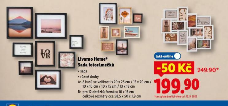 LIVARNO HOME SADA FOTORMEK