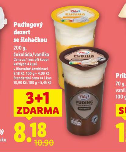 PUDINGOV DEZERT SE LEHAKOU