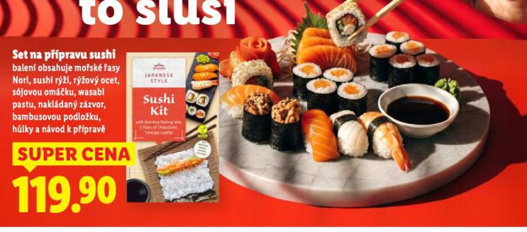 SET NA PPRAVU SUSHI
