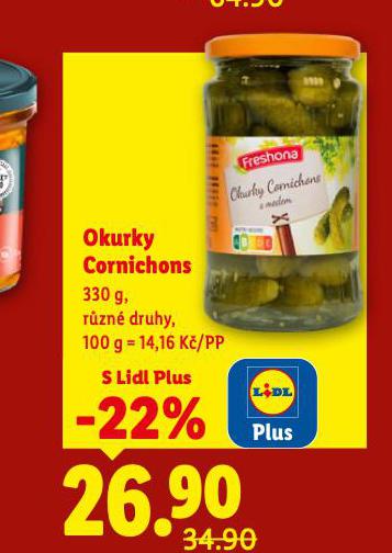 OKURKY CORNICHONS