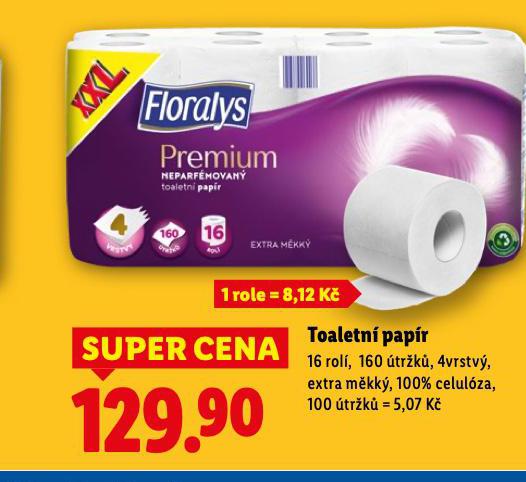FLORALYS TOALETN PAPR