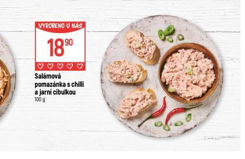 SALM POMAZNKA S CHILLI A JARN CIBULKOU