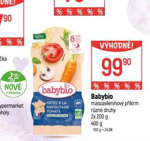 BABYBIO MASOZELENINOV PKRM