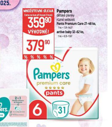 PAMPERS DTSK PLENKY