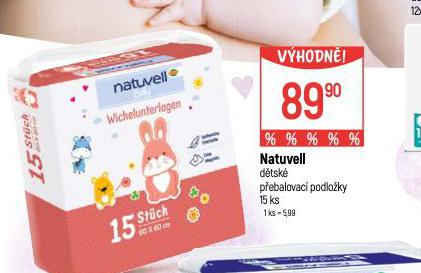 NATUVELL DTSK PEBALOVAC PODLOKY