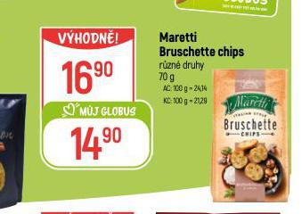 MARETTI BRUSCHETTE CHIPS