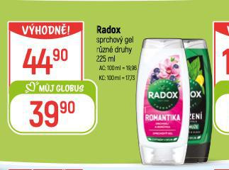 RADOX SPRCHOV GEL