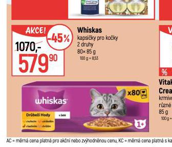 WHISKAS KAPSIKY PRO KOKY