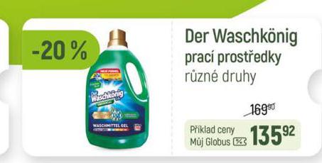 DER WASCHKONIG PRAC PROSTEDKY
